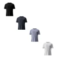 thumbnail image 3 of Playeras Hombre 100% Tendencia Cómoda Paquete De 4 U, 3 of 5