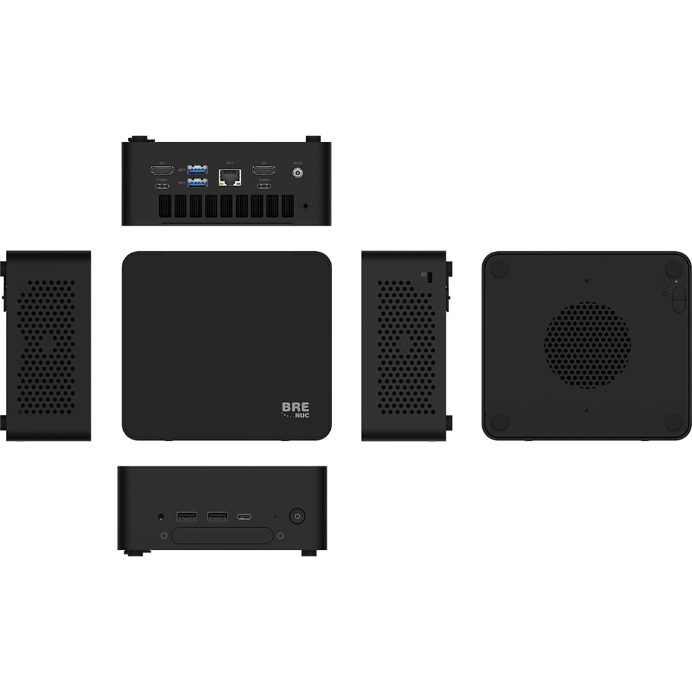 BREB Mini Gaming Desktop PC, Intel Core i7-1260P, Wi-Fi 6, Bluetooth 5.2 Barebone
