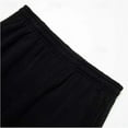 thumbnail image 6 of SLdy Men's Lounge Pants Ultra-Soft Lined Drawstring for Sleeping Lounging at Home Cozy Relaxation Wear, Black S, 6 of 6