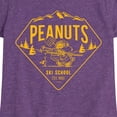 thumbnail image 3 of Peanuts - Ski School - Toddler & Youth Girls Short Sleeve Graphic T-Shirt, 3 of 6