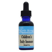 Birth Song Botanicals Children's Organic Daily Immune Herbal Tincture Herbal Astragalus Supplement 1oz Bottle