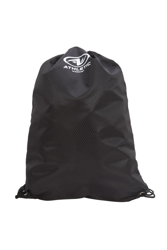 Unisex Fitness Gym Cinch Sack, Black