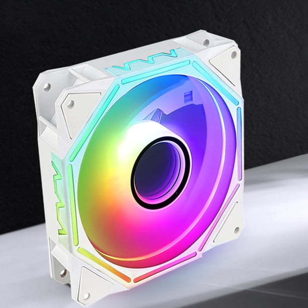 Enfriador de CPU Enfriador de CPU de 12cm FDB, rodamiento hidráulico, radiador enfriador de CPU para anfitrión de ordenador de juego JShteea Nuevo