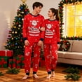 thumbnail image 3 of HYCLES Christmas Couple Pajamas Sets Holiday Sleepwear Matching Christmas Pjs Long Sleeve, 3 of 7