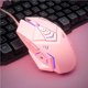 thumbnail image 3 of Injueey Reemplazo de ratón para juegos con cable para niñas, interfaz USB de bajo ruido ajustable con cable, accesorios ergonómicos para Juegos de teclado y mouse para computadora, 3 of 5