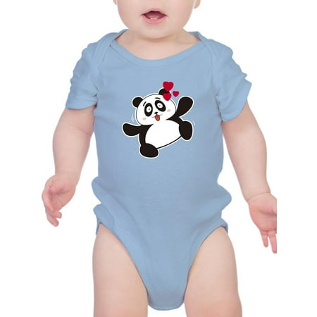 

Panda With Hearts Cute Bodysuit Infant -Image by Shutterstock 6 Months