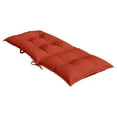 thumbnail image 3 of vidaXL Coussins de Chaise Dossier Haut 6 Pcs Rouge Mélangé 120x50x7 cm Tissu, 3 of 5