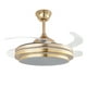 thumbnail image 3 of Ventilador de Techo LED Luxica Lighting Genova Dorado, 3 of 7