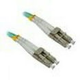 thumbnail image 2 of 4XEM 5M AQUA Multimode LC To LC 50/125 Duplex Fiber Optic Patch Cable, 2 of 2