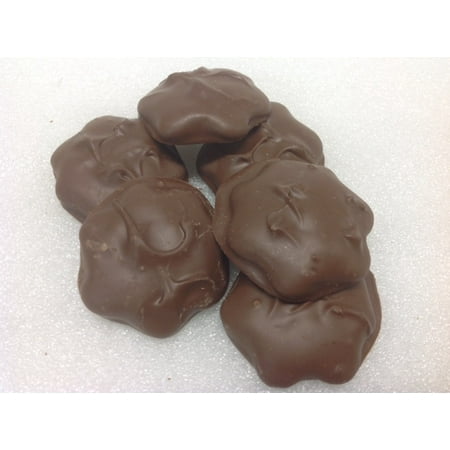 Milk Chocolate Cashew Cluster - Asher's Sugar Free Cashew Caramel Pattie Milk Chocolate Candy 1 pound