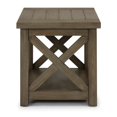 thumbnail image 4 of Homestyles Mountain Lodge Wood End Table in Gray, 4 of 8
