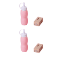 thumbnail image 1 of Dsseng 2Pcs Bubble Machine Cute and Fun High-Elastic Smoke Bubble Wand Bubble Machine for Toddlers 1-3 Abs Unlimited Smoke Bubble Machine  Wand Bubble Gun Pink&Blue Combination 12, 1 of 4