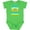 Apple Green, variant on Geometry Math Geek Funny School Boys or Girls Baby Bodysuit