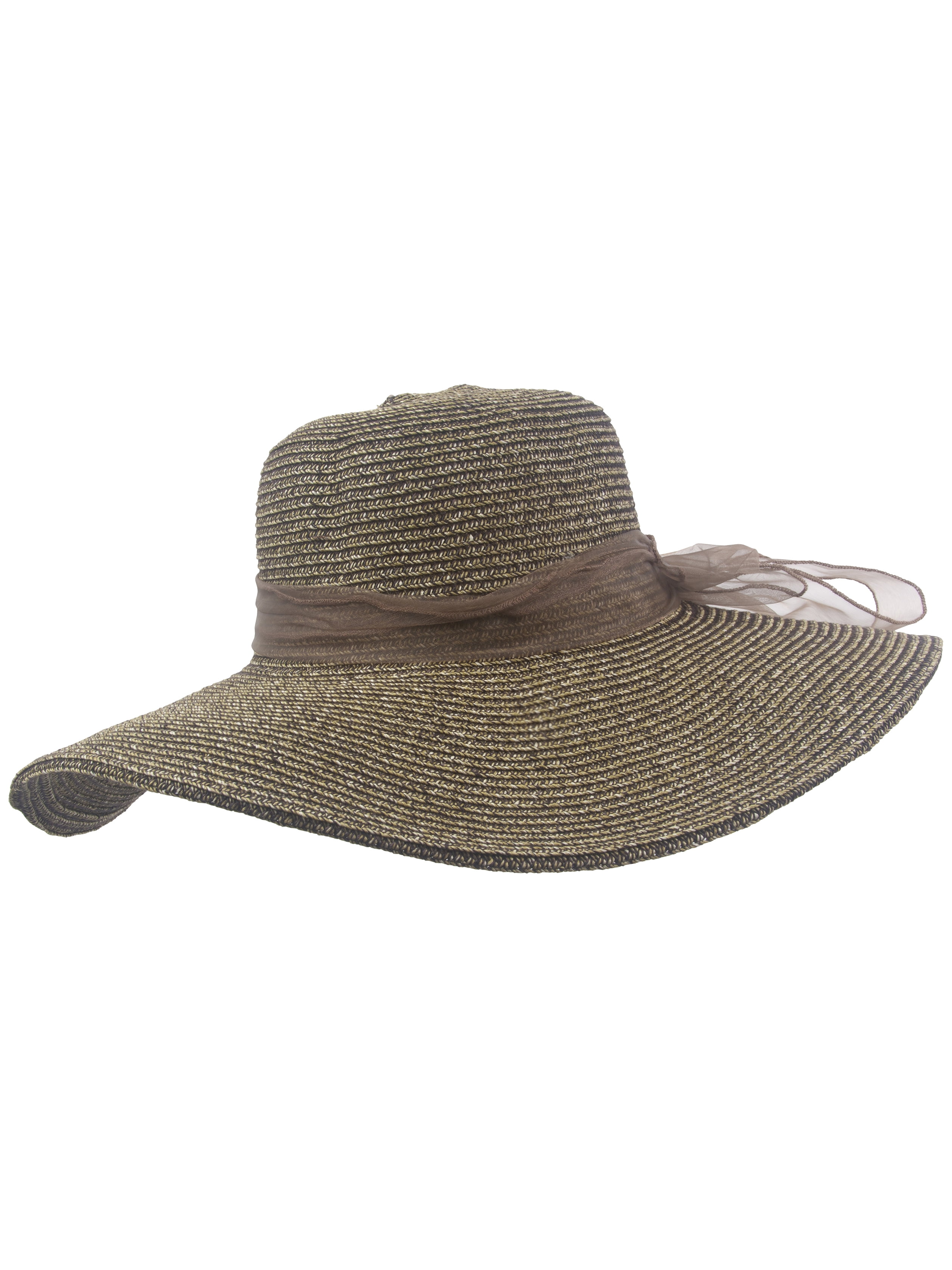 brown floppy sun hat