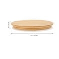 thumbnail image 3 of 2pcs Bamboo Round Sealed Lids Round Canning Lids with Silicone Sealing Rings, 3 of 7