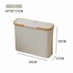 thumbnail image 1 of Toilet Paper Storage Holder: Foldable Tissue Storage Basket With Lid Waterproof Toilet Paper Organizer For Kitchen Living Room And Bedroom, 1 of 3