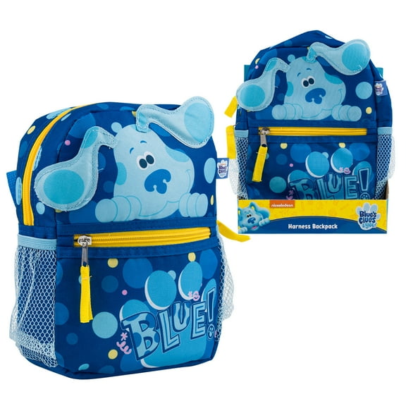 BLUES BLUE Mochila Trapo Blues Clue Harness Unisex 3D Backpack, Blue, 2-Piece