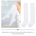 thumbnail image 4 of MEIBUTYUP Unisex White Cotton Winter Socks, Warm Thermal Socks for Men and Women, 1 Pair Comfortable Fit, 4 of 6