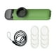 thumbnail image 2 of Kazoo con diafragma de flauta Kazoo, instrumentos musicales, fácil de tocar y tono ajustable con cordón para regalos de fiesta para principiantes , Verde, 2 of 9