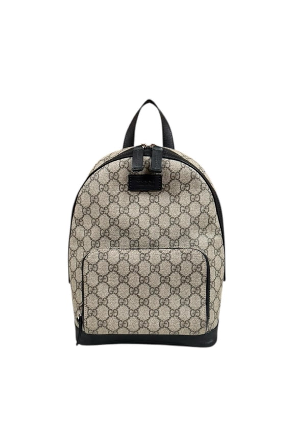 Pre-Owned Gucci Small Backpack GG Supreme Canvas 429020 Women's GUCCI (Good)