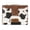 Cow-Brown, variant on Wrangler Bifold Wallet Women Small RFID Blocking Wallet Women's Wallets with Removable ID,Khaki
