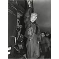 thumbnail image 2 of Art.com Marilyn Monroe Arriving by Helicopter at a U.S. Military Base in Korea Stretched Canvas Print Wall Art, 12" x 16", 2 of 4