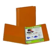 Samsill 1 Inch Value Document Storage 3 Ring Binder, Round Ring, 11 x 8.5 Inches, Orange (11313)
