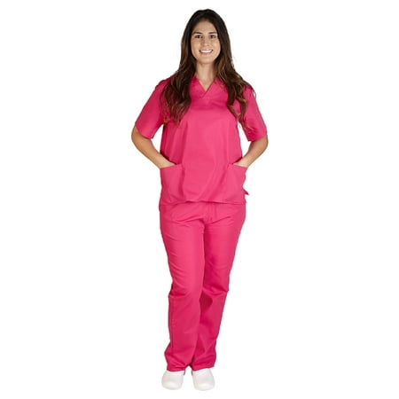 

M&M Scrubs Solid Scrub Set - FREE SHIPPING XXS TO 5XL