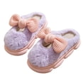 thumbnail image 3 of Vedolay Women Slippers Comfy Plush Anti-Skid Indoor Outdoor Shoes Winter Shoes Purple,41, 3 of 5