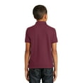 thumbnail image 2 of Port Authority Youth Core Classic Pique Polo, Style Y100, 2 of 6