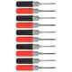 thumbnail image 2 of Juego de 5 puntas de prueba para multímetro, aguja sin soldadura de 2 mm, J.30014, 30 V CA a 60 V CC, 24 A, rojo y negro, 2 of 12