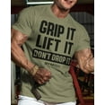 thumbnail image 4 of Gymish Grip It Workout T-Shirt for Men – Funny Gym Shirt, Mens Gym TShirt, Gym Clothes for Men, Men's Workout Shirt, Athletic Gym Wear, 4 of 6