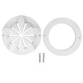 thumbnail image 2 of Pool Main Drain, Pool Drain Plate White Multipurpose  for Bathroom , 2 of 8