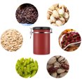 thumbnail image 3 of Yosoo Coffee Container Large Airtight Stainless Steel Black Kitchen Sotrage Canister 4 Colors, 3 of 7
