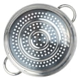 thumbnail image 4 of Juego de utensilios de cocina Oster Sangerfield de acero inoxidable de 28 cm con vaporera, 4 of 8