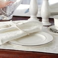 thumbnail image 2 of Lenox Opal Innocence Napkins, Set of 4, White - 19"W x 19"L, 2 of 3