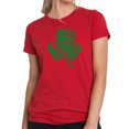 thumbnail image 1 of Women's Premium Blend Word Art T-shirt - St. Patrick's Day Shamrock, 1 of 2