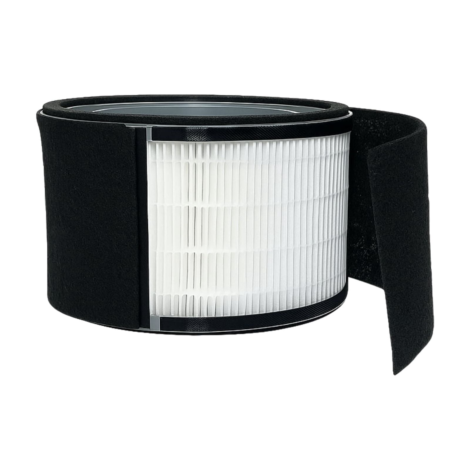 Nispira HS-1946 True HEPA Activated Carbon Pre-Filter Replacement For Crane Air Purifier EE-5068, Jetery JT-8115M Air Purifier | Removes Smoke, Dust, VOCs | 3 Pack