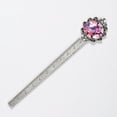 thumbnail image 5 of Minced flower Vintage Silver Lace-Edged Bookmark: a Delightful Gift for Bookworms and Bibliophiles, 5 of 5