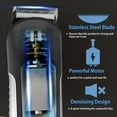 thumbnail image 3 of IM Beauty 3 In 1 Mens Beard Trimmer, Hair Clipper Mustache Trimmer Hair Cutting Groomer Kit For Men Precision Trimmer with USB Charging Base, 3 of 8