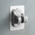 thumbnail image 4 of Soporte de ducha adhesivo fuerte, soporte de ducha autoadhesivo montado en la pared para cabezal de ducha de mano, 4 of 5