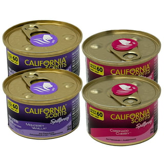 CALIFORNIA SCENTS Assorted Car Air Fresheners in Can (Pack Of 12) – Contino