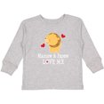 thumbnail image 3 of Inktastic Mamaw and Papaw Love Me Grandson Lion Boys Long Sleeve Toddler T-Shirt, 3 of 5