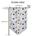 thumbnail image 7 of Wukai Cartoon Planets Print Garden Flag 12.5x18 Inch Double Sided Sun-resistant Rain-resistant, Wrinkle-resistant Colorfast(Only Flag), 7 of 7