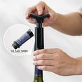 thumbnail image 2 of Wine Saver Kit Vacuum Pump with 4 Bottle Stoppers for Preserving Wine Freshness, 2 of 9