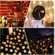 thumbnail image 1 of Bola de burbuja de cristal LED solar blanca cálida 7,5 m 50 luces 8 funciones Adepaton GX-010, 1 of 8