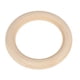 thumbnail image 2 of Fiudx Liquidación navideña 5 piezas de 55 MM de madera para manualidades, conectores, círculos, anillos de madera natural, 2 of 4