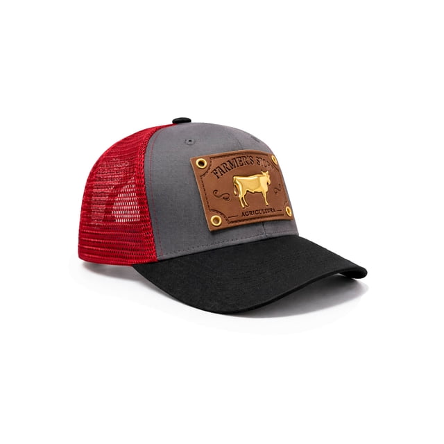 Knite Gorra Farmer Agro Prime Trucker Dorada Ajustable Estilo Ranchero