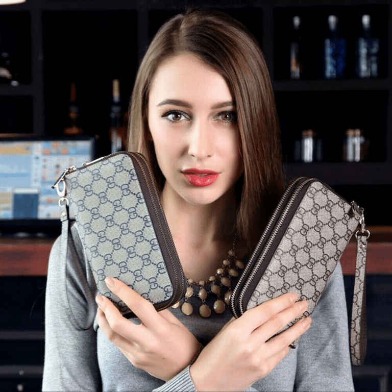 Large purse with wrist strap deals