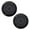 Black-2 Pack, variant on JeashCHAT Tub Stopper 2 Pack Bathtub Drain Stopper 6 inches Large Silicone Drain Plug Hair Stopper with Strong Suction, Flat Suction Cover for Kitchen Bathroom Laundry